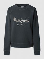 Pepe Jeans Bluza "Lupita" w kolorze czarnym rozmiar: XS. Czarne bluzy bez kaptura damskie Pepe Jeans, xs, z jeansu. Za 180.49 zł.