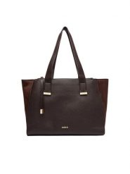 MEXX Torebka C-MEXX-L-019-08 Brązowy. Brązowe torebki klasyczne damskie Mexx, bez wzorów, z materiału, bez dodatków. Za 249.99 zł.