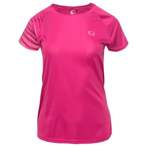 T-shirt Damski Z Krótkim Rękawem Hida. Czerwone t-shirty damskie IQ, bez wzorów, bez kołnierzyka. Za 82.99 zł.