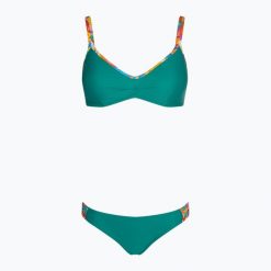 Strój kąpielowy dwuczęściowy damski Banana Moon Tyezumma Watercolor. Niebieskie bikini damskie Banana Moon, bez wzorów. Za 159.99 zł.