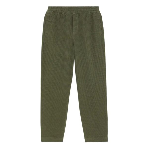 Spodnie sztruksowe Lyle & Scott. Szare spodnie materiałowe męskie LYLE AND SCOTT, bez wzorów, z materiału, eleganckie. Za 324.50 zł.