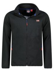 Geographical Norway Bluza w kolorze czarnym rozmiar: S. Czarne bluzy bez kaptura męskie Geographical Norway, s. Za 105.38 zł.