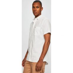 Tommy Jeans - Koszula. Niebieskie koszule męskie Tommy Jeans, m, bez wzorów, z bawełny, bez kołnierzyka, bez ramiączek. W wyprzedaży za 199.90 zł.