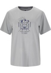 T-shirt damski Whistler Tergo. Brązowe t-shirty damskie WHISTLER, l, bez wzorów, z materiału, bez kołnierzyka. Za 126.50 zł.
