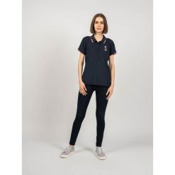 Koszulka polo do golfa damska Auroa. Niebieskie bluzki damskie North Sails, s, bez wzorów, z poliesteru, sportowe, bez kołnierzyka, bez ramiączek. Za 250.00 zł.