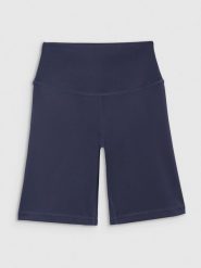4F Legginsy kolarki treningowe damskie - granatowe XL. Niebieskie legginsy damskie 4f, s, bez wzorów, z dzianiny. Za 99.99 zł.