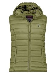 ANAPURNA Kamizelka pikowana "Vakitalana" w kolorze khaki rozmiar: XL. Brązowe kamizelki damskie ANAPURNA, xl. Za 113.99 zł.