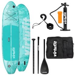 Deska SUP Ocean Compact 305 – z akcesoriami i torbą transportową. Niebieskie torebki klasyczne damskie VIRTUFIT, bez wzorów, bez dodatków. W wyprzedaży za 848.00 zł.