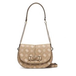 Torebka Guess. Brązowe torebki klasyczne damskie Guess, z aplikacjami, bez dodatków. Za 589.99 zł.