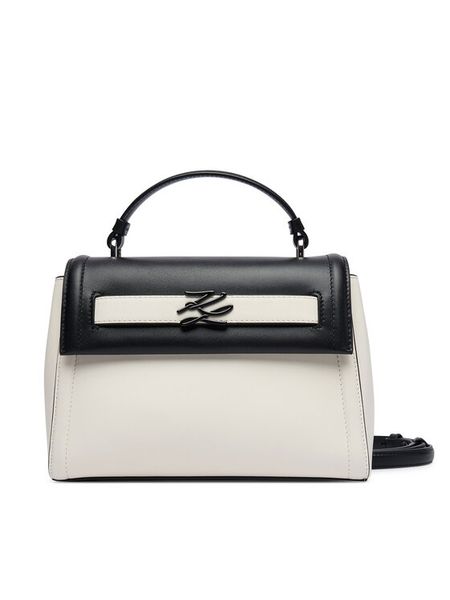 KARL LAGERFELD Torebka B2W30237 Czarny. Czarne torebki klasyczne damskie Karl Lagerfeld, bez wzorów, ze skóry, bez dodatków. Za 1,299.00 zł.