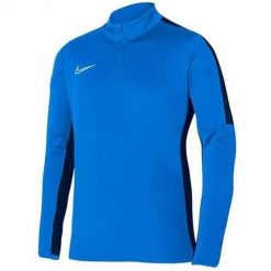 Bluza piłkarska męska Nike Df Academy 23 Dril Top. Niebieskie bluzy bez kaptura męskie Nike, m. Za 167.90 zł.