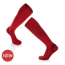 Skarpety piłkarskie 3/4 długości - czerwone. Czerwone skarpetki damskie TRY TO FLY, bez wzorów. W wyprzedaży za 67.01 zł.