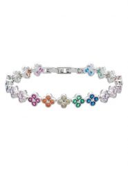 U.S. Polo Assn. Bransoletka z kryształami rozmiar: onesize. Szare bransoletki damskie U.S. Polo Assn., metalowe. Za 104.99 zł.