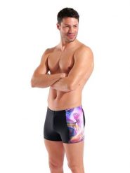 Arena Kąpielówki w kolorze czarnym rozmiar: 7. Czarne kąpielówki męskie Arena, bez wzorów, z materiału. Za 74.28 zł.