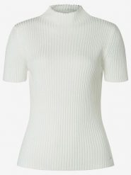 More & More Koszulka w kolorze białym rozmiar: 44. Białe bluzki damskie MORE & MORE, s, bez wzorów, z wiskozy, bez kołnierzyka. Za 69.91 zł.