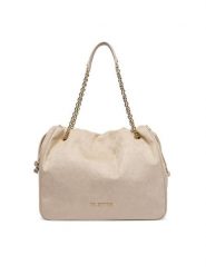 Valentino Torebka Maxi VBS9U701 Beżowy. Brązowe torebki klasyczne damskie Valentino, bez wzorów, ze skóry, bez dodatków. Za 719.99 zł.