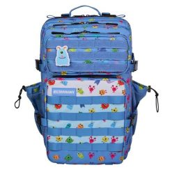 Plecak Elitex Training Monsters V1 45L kabinowy, wodoodporny. Niebieskie plecaki damskie ELITEX TRAINING, bez wzorów. Za 252.99 zł.