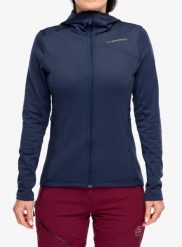 Bluza z kapturem damska La Sportiva Cosmic Thermal Hoody. Niebieskie bluzy z kapturem damskie La Sportiva, xs, z materiału. Za 513.69 zł.