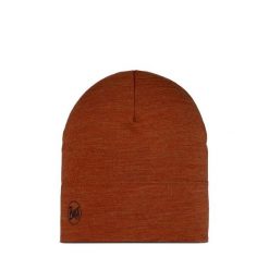 Czapka wełniana Buff Midweight Merino Wool Hat. Brązowe czapki męskie Buff, z wełny. Za 104.11 zł.