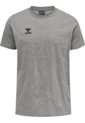 Bawełniana koszulka Hummel Move Grid. Szare t-shirty sportowe męskie HUMMEL, s, z bawełny, bez ramiączek, do piłki nożnej. Za 95.65 zł.