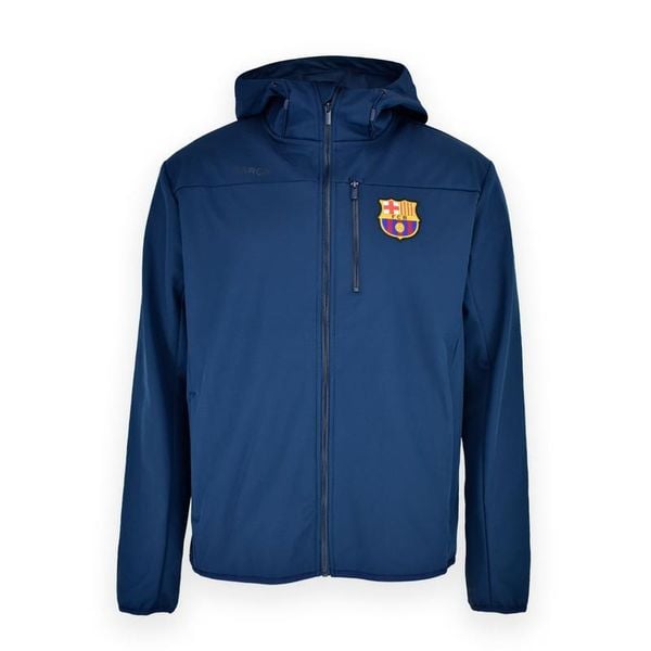 Kurtka softshell dla dorosłych unisex FC Barcelona. Kurtki damskie FC Barcelona, na jesień, s, bez wzorów, z softshellu, bez kaptura. W wyprzedaży za 421.83 zł.