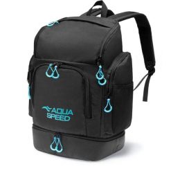 Plecak pływacki na basen i trening AQUA SPEED Racepack kol. 74 42 L. Czarne plecaki damskie Aqua-Speed, bez wzorów, z materiału, sportowe. Za 199.00 zł.