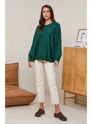 Soft Cashmere Sweter w kolorze zielonym rozmiar: 38/40. Zielone swetry klasyczne damskie Soft Cashmere, z kaszmiru, bez kołnierzyka. Za 126.99 zł.