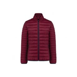 Lekka kurtka puchowa Kariban. Brązowe kurtki męskie KARIBAN, na zimę, m, bez wzorów, z puchu, bez kaptura. Za 262.00 zł.