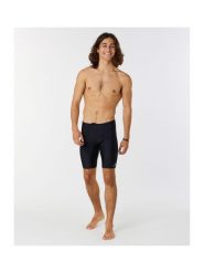 Spodenki pływackie jammer męskie Rip Curl Corp Swim Short Czarny. Czarne kąpielówki męskie Rip Curl, m, bez wzorów, z materiału, do pływania. Za 131.80 zł.