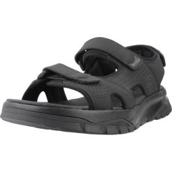 Sandały SKECHERS WAGNER AVALON Czarny. Czarne sandały męskie Skechers, z materiału, bez zapięcia. Za 204.99 zł.