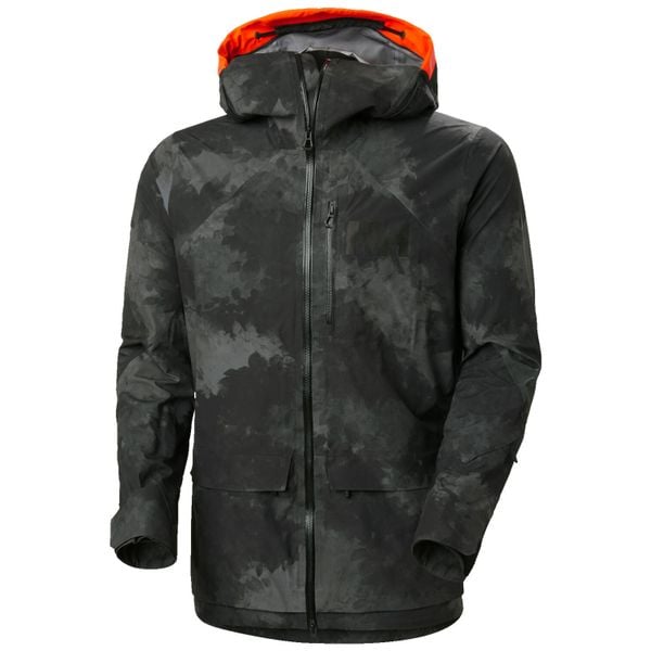 Kurtka narciarska Helly Hansen Ridge Infinity. Czarne kurtki męskie Helly Hansen, na zimę, m, bez wzorów, sportowe, bez kaptura. W wyprzedaży za 2,611.55 zł.