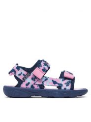Joma Sandały S.Boat Jr 2433 SBOAJS2433V Granatowy. Niebieskie sandały dziewczęce Joma, z materiału, bez zapięcia. Za 79.99 zł.