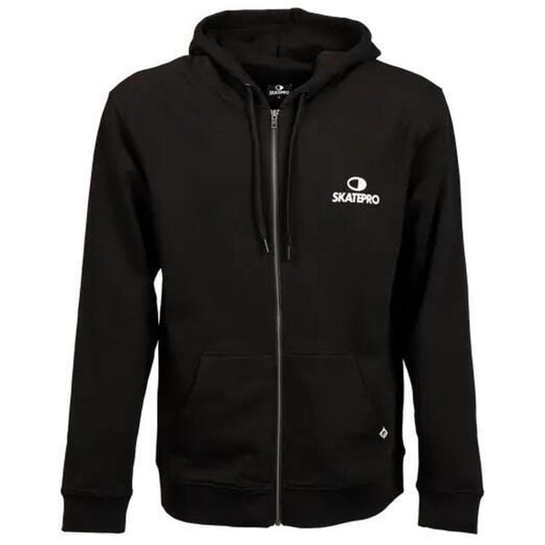 Odzież Bluza sportowa unisex SkatePro Zip Bluza z kapturem - S - Czarny. Biała bluzy sportowe damskie SKATEPRO, na zimę, s, bez wzorów, z bawełny, bez ramiączek, z kapturem. Za 174.99 zł.