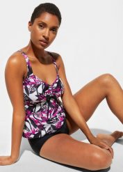 Figi bikini hipster. Czarne bikini damskie bonprix, bez wzorów. Za 59.99 zł.