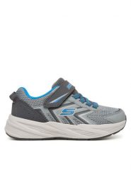 Skechers Sneakersy Microspec Tread 404115L/GYBL Szary. Szare buty sportowe chłopięce Skechers, bez wzorów, z materiału, bez zapięcia. Za 179.99 zł.