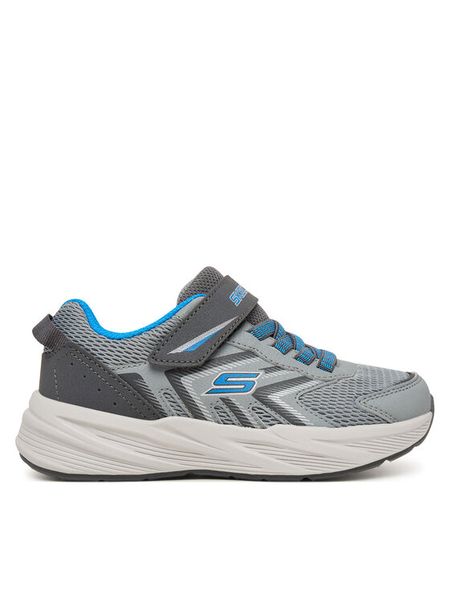 Skechers Sneakersy Microspec Tread 404115L/GYBL Szary. Szare buty sportowe chłopięce Skechers, z materiału, bez zapięcia. Za 179.99 zł.