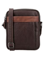 HIDE & STITCHES Skórzana torebka "Donau" w kolorze brązowym - 16 x 20 x 6 cm rozmiar: onesize. Brązowe torebki klasyczne damskie HIDE & STITCHES, bez wzorów, z materiału, bez dodatków. Za 208.99 zł.