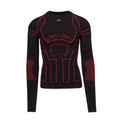 Koszulka z długim rękawem męska BIONIC MOTO ENERGIZER 4.0 Black Red. Czarne koszulki męskie z długim rękawem X BIONIC, m. Za 699.99 zł.