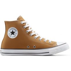 Buty sportowe Converse Chuck Taylor All Star. Brązowe buty sportowe na co dzień damskie Converse, z materiału, bez zapięcia. Za 390.00 zł.