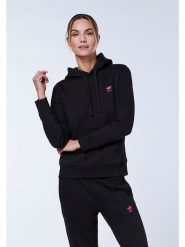 Polo Sylt Bluza w kolorze czarnym rozmiar: L. Czarne bluzy z kapturem damskie Polo Sylt, l, z bawełny. Za 95.95 zł.