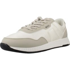 Buty HUGO BOSS TITANIUM RUNN NYPUN Beżowy. Brązowe buty trekkingowe męskie Hugo Boss, z syntetyku, bez zapięcia. Za 703.99 zł.