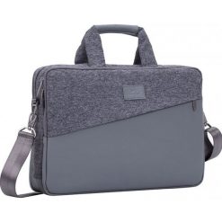 Riva Case Egmond 15.6" szara. Szare torby na laptopa damskie RivaCase, bez wzorów, z materiału. Za 299.00 zł.