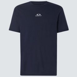 Koszulka turystyczna t-Shirt męski Oakley Bark New. Białe t-shirty męskie Oakley, m, bez wzorów, bez kołnierzyka. Za 84.99 zł.