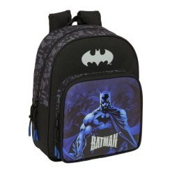 Plecak szkolny BATMAN Poliester 300D. Czarne plecaki damskie batman, bez wzorów, z poliesteru. Za 134.15 zł.
