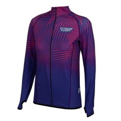 Bluza damska do biegania rozpinana EXTREME HOBBY CALEIDOSCOPE. Fioletowe bluzy bez kaptura damskie EXTREME HOBBY, xs, bez wzorów, z elastanu, bez kaptura. Za 219.00 zł.