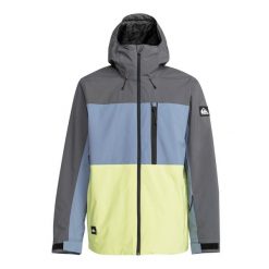 Kurtka do sportów zimowych dla Mężczyzn SYCAMORE. Czarne kurtki męskie Quiksilver, m, bez wzorów, z materiału, bez kaptura, narciarskie. Za 1,149.00 zł.