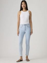 Levi's Dżinsy - Skinny fit - w kolorze błękitnym rozmiar: W28/L28. Niebieskie jeansy damskie Levi's, z podwyższonym stanem. Za 239.95 zł.