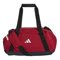 Torba Duffle adidas Tiro Small. Białe torby męskie na ramię Adidas, bez wzorów, z materiału, bez dodatków. Za 148.85 zł.