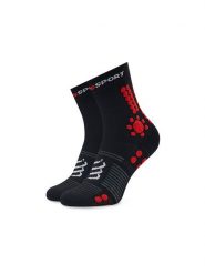 Compressport Skarpety długie Pro Racing V4.0 Trail U XU00048B Czarny. Czarne skarpetki damskie Compressport, bez wzorów, z materiału. Za 89.99 zł.