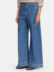 Weekend Max Mara Jeansy Vega 2625186021 Niebieski Wide Leg. Niebieskie jeansy damskie Weekend Max Mara. Za 839.99 zł.